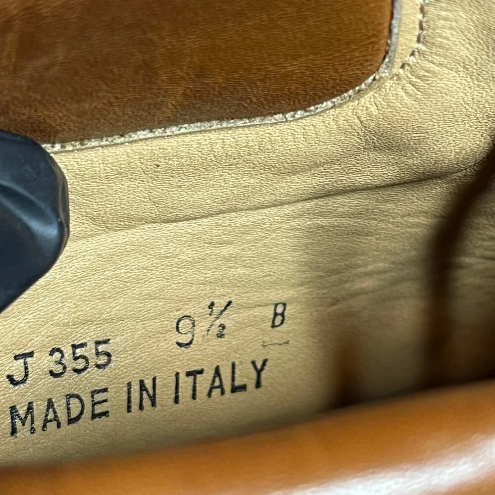 COACH | Vintage Tan Leather Boots| Wmns Sz 9.5 - Picture 11 of 12